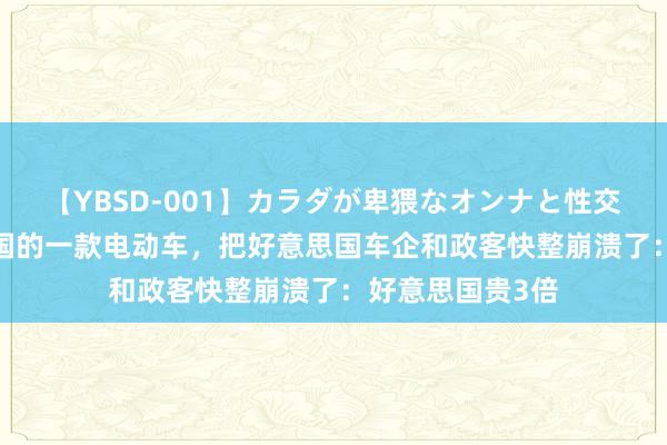 【YBSD-001】カラダが卑猥なオンナと性交 ザ★ベスト 中国的一款电动车，把好意思国车企和政客快整崩溃了：好意思国贵3倍