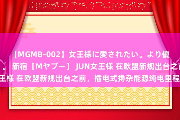 【MGMB-002】女王様に愛されたい。より優しく、よりいやらしく。 新宿［Mヤプー］ JUN女王様 在欧盟新规出台之前，插电式搀杂能源纯电里程激增