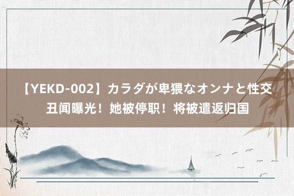 【YEKD-002】カラダが卑猥なオンナと性交 丑闻曝光！她被停职！将被遣返归国