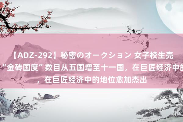 【ADZ-292】秘密のオークション 女子校生売ります なつみ “金砖国度”数目从五国增至十一国，在巨匠经济中的地位愈加杰出