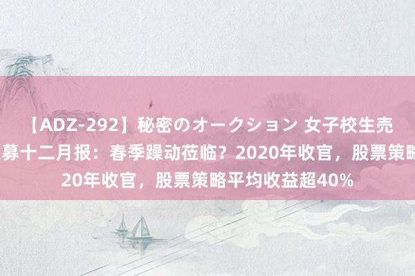 【ADZ-292】秘密のオークション 女子校生売ります なつみ 私募十二月报：春季躁动莅临？2020年收官，股票策略平均收益超40%