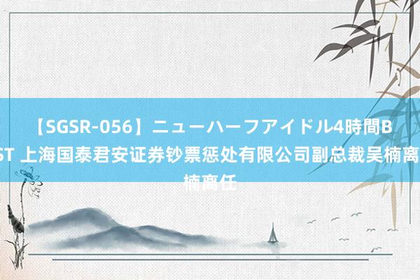 【SGSR-056】ニューハーフアイドル4時間BEST 上海国泰君安证券钞票惩处有限公司副总裁吴楠离任