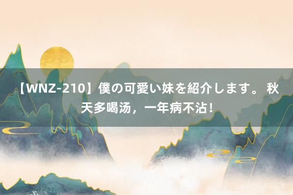 【WNZ-210】僕の可愛い妹を紹介します。 秋天多喝汤，一年病不沾！