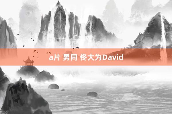 a片 男同 佟大为David